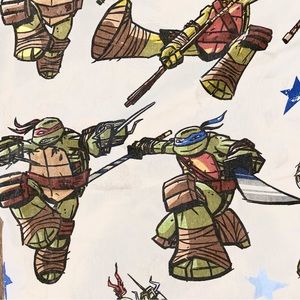 Teenage Mutant Ninja Turtles TMNT Vintage Twin Sheet Set Nostalgia